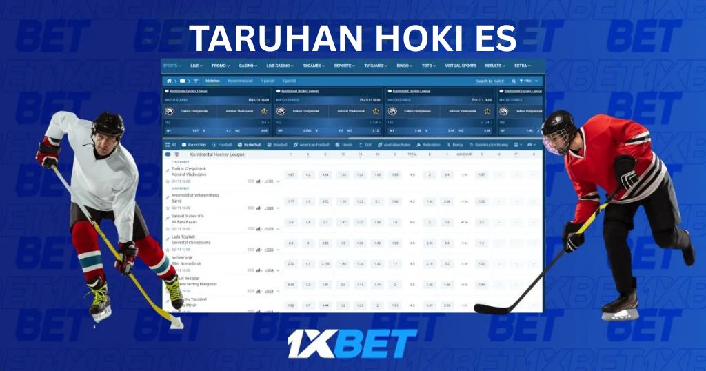Taruhan Hoki Es 1xBet