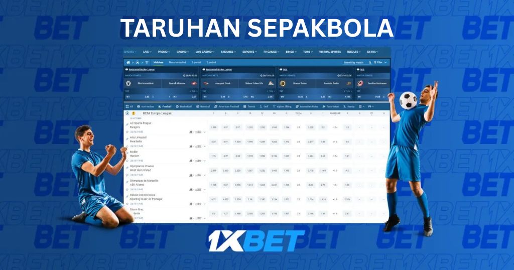 Aturan Kunci dan Tips Taruhan untuk Sepakbola di 1xBet